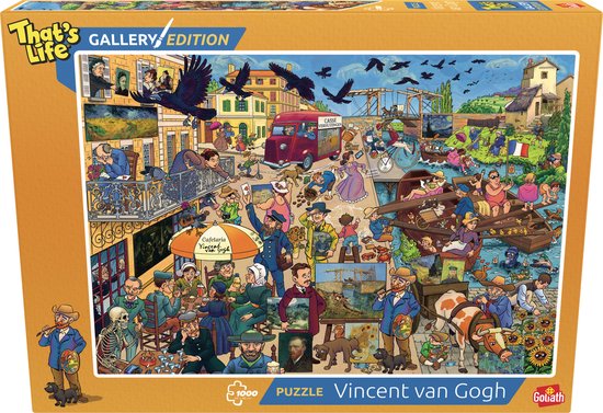 Foto: Goliath that s life gallery edition vincent van gogh 23 1000 puzzelstukjes legpuzzel 68x48cm 