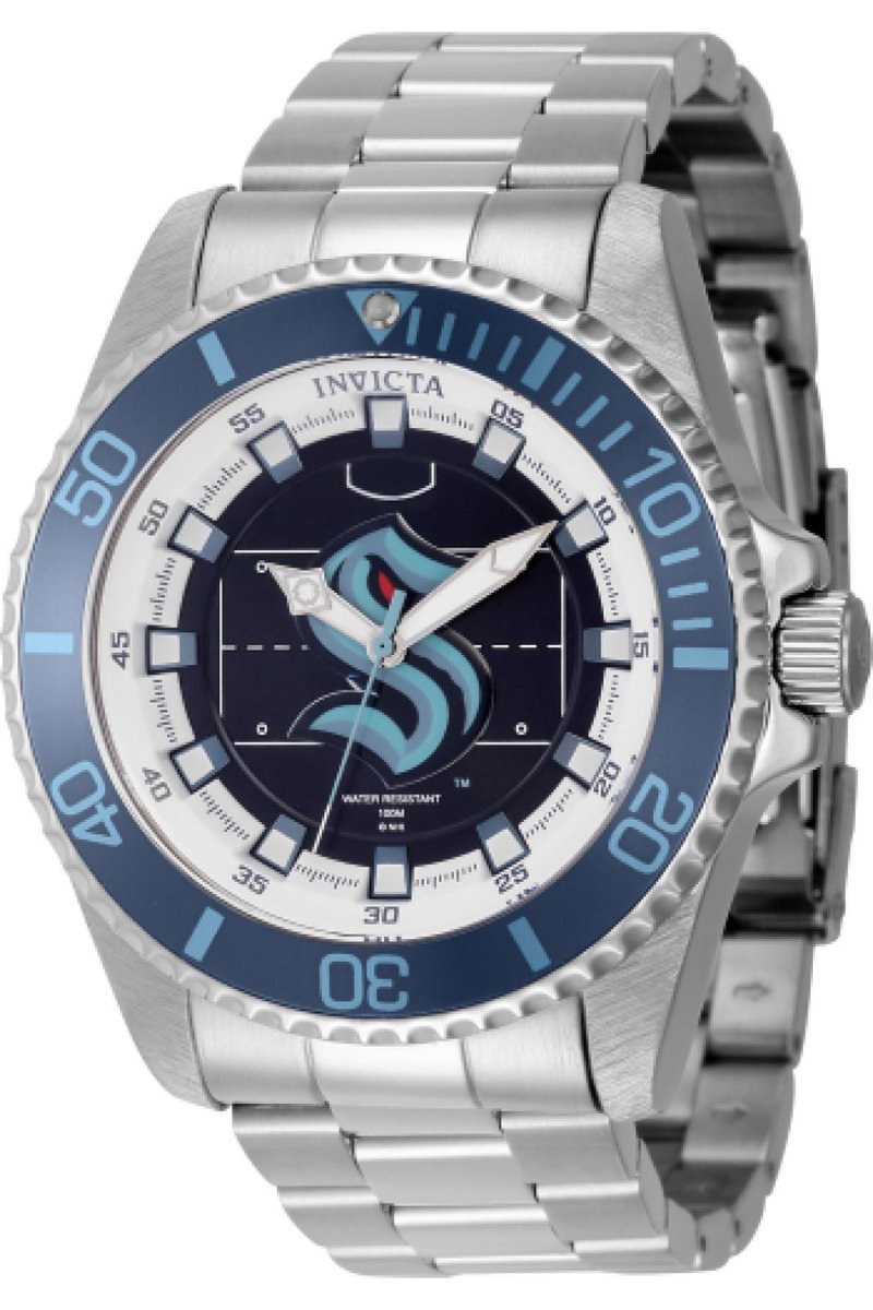 Invicta NHL - Seattle Kraken 42248 Quartz Herenhorloge - 47mm