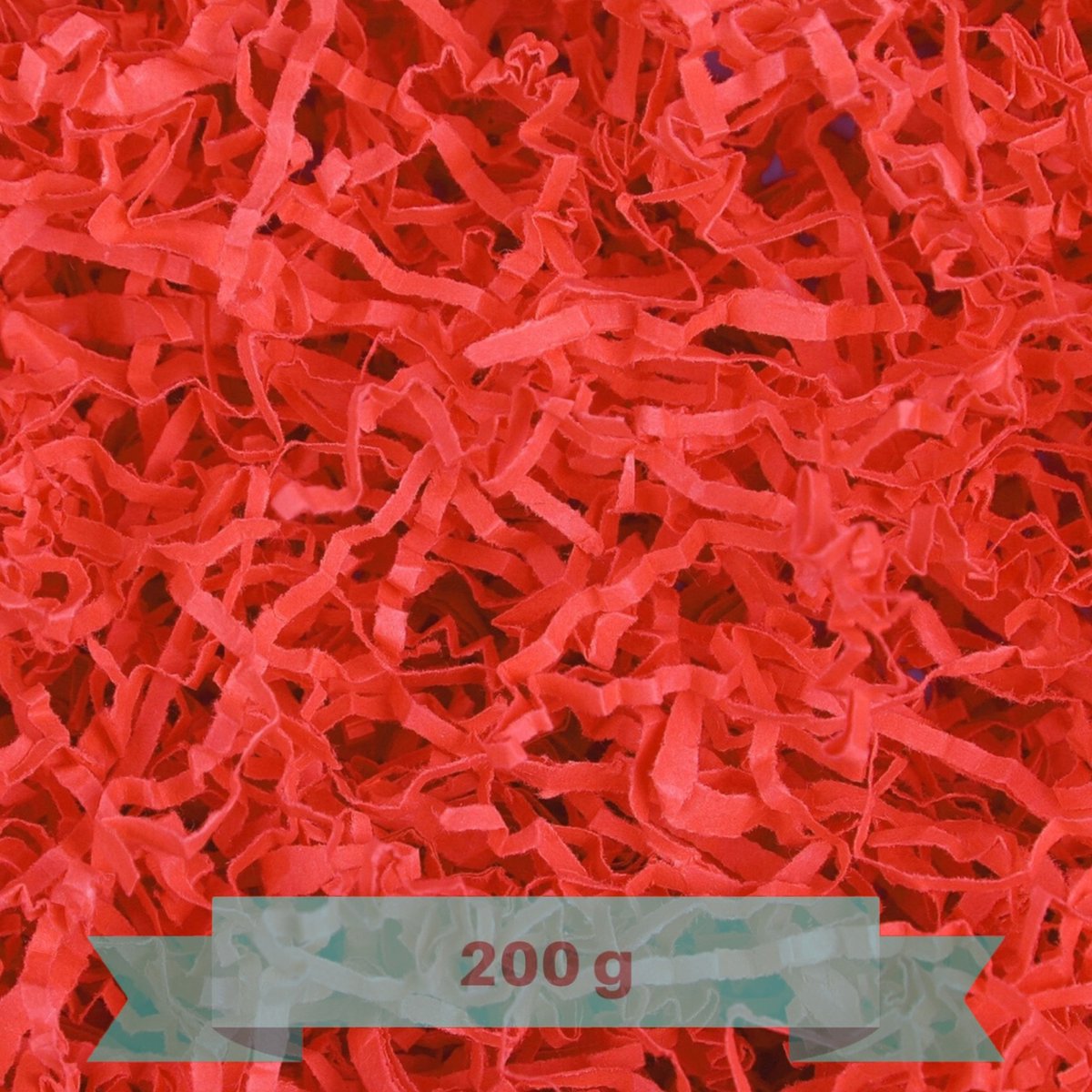 Creative Deco 200 g Rood Opvulmateriaal voor cadeau 100 g | Het Vullen van Kerstcadeaus voor Paascadeaus