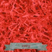 Creative Deco 200 g Rood Opvulmateriaal voor cadeau 100 g | Het Vullen van Kerstcadeaus voor Paascadeaus