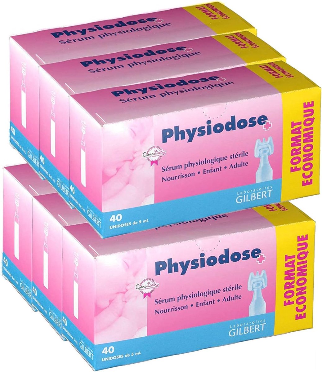 Laboratoires Gilbert Physiodose Sérum Physiologique Stérile 30