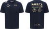 Oracle Red Bull Racing Max Verstappen 2022 World Champion T-shirt-S