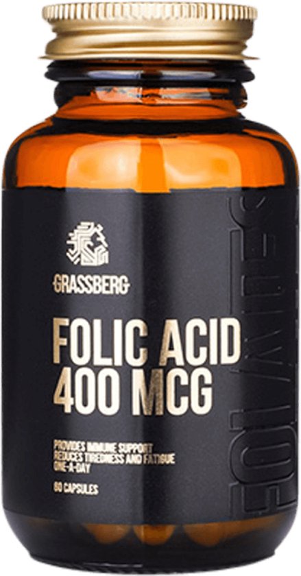 Foto: Folic acid 400 mcg 60 caps unflavoured