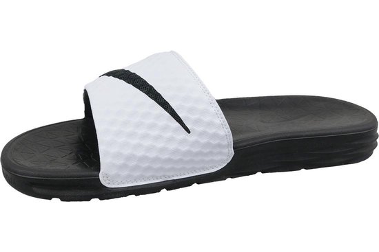 Nike Benassi Solarsoft 705474-100, Homme, Blanc, Chaussons taille: 41 EU |  bol