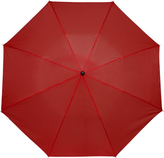 Petit parapluie pliant/escamotable rouge diamètre 93 cm - Protection pluie