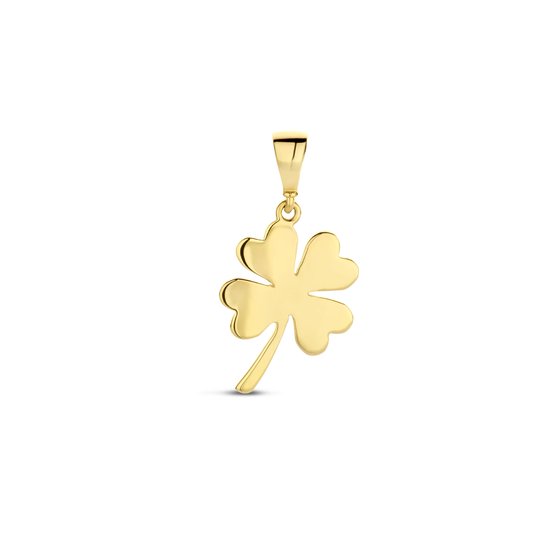 Pendentif trèfle en or jaune 14 carats 4027598