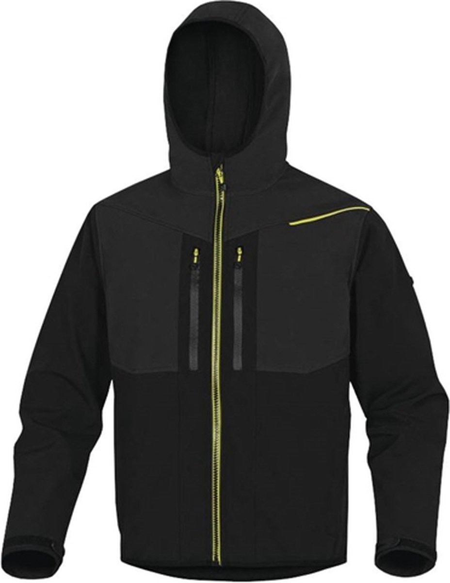 DELTAPLUS SOFTSHELL JACK HORTEN 2 GRIJS M