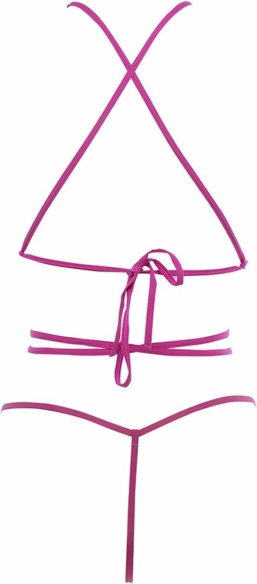 Goedkoopste Allure (All) 4-6022HP-LXL - Teddy Open Cup Nicola S/M - Hot Pink L/XL