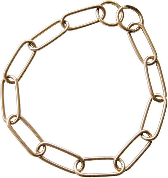 Statement-ketting, extra grote schakels, kort, zwart | Ulla Popken