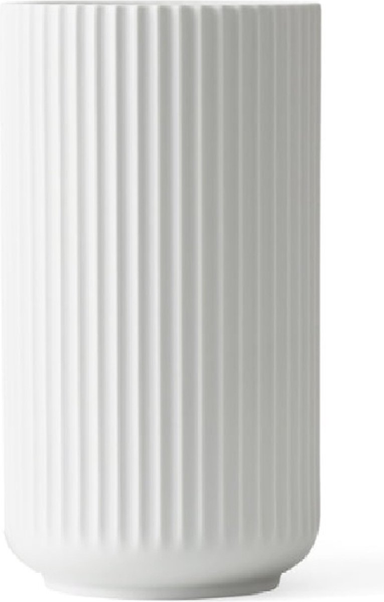 Lyngby Vaas Wit porselein 20 cm
