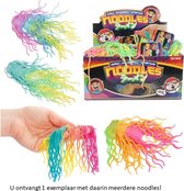 Fidget monkey noodles - regenboogkleuren - Voor de hand - Stressbal - Must Have