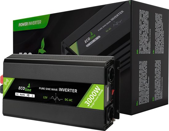 Convertisseur à onde sinusoïdale Pure 12V vers 220V 6000W pour