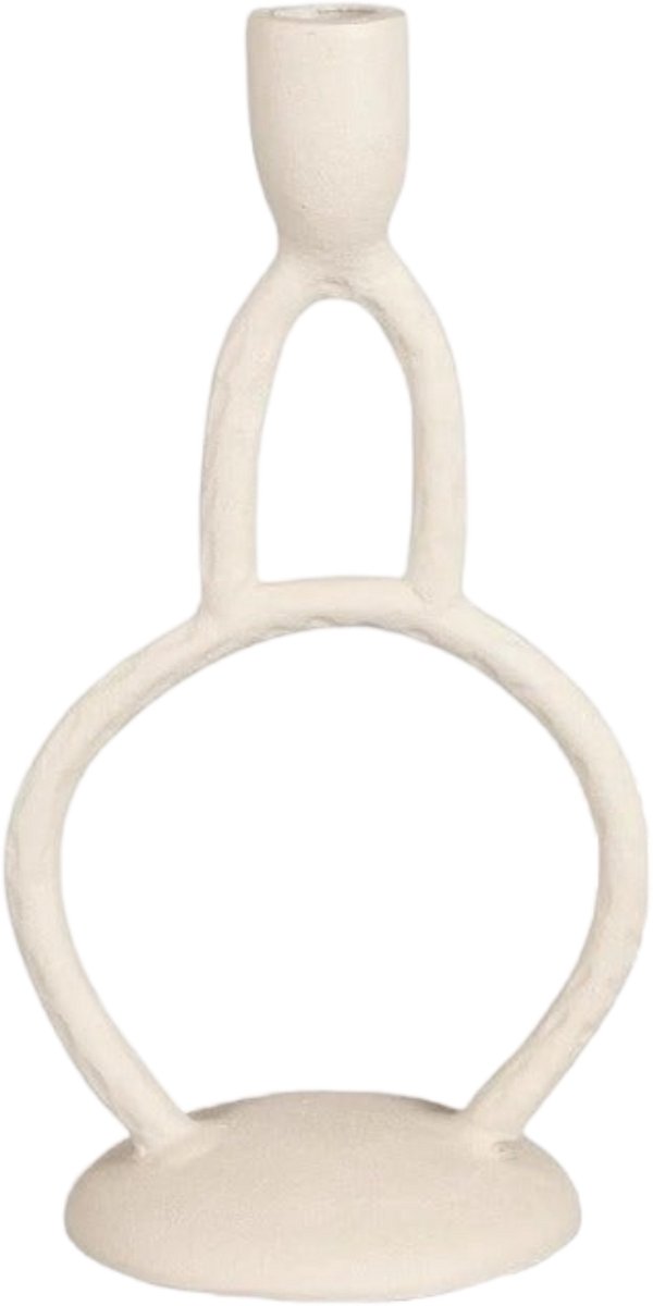 Rustik Lys - Kandelaar 'Cedro' - Offwhite