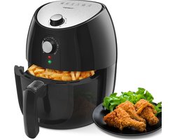 Aigostar Hayden Pro 30IBO - Hetelucht Friteuse - Zwart