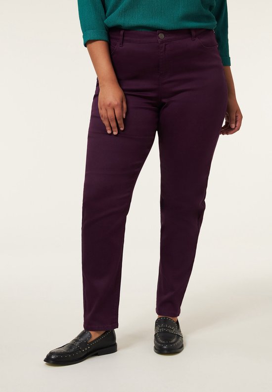 Miss Etam dames Broek 'Elise' slim fit 32 inch - Plus