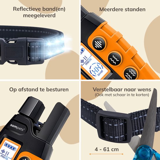 W&Z Anti Blafband inclusief afstandsbediening- 3-60KG