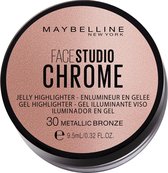 Maybelline Facestudio Chrome Jelly Highlighter - 30 Metallic Bronze - 9,5 ml