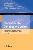 Communications in Computer and Information Science 1876 - Innovations for Community Services