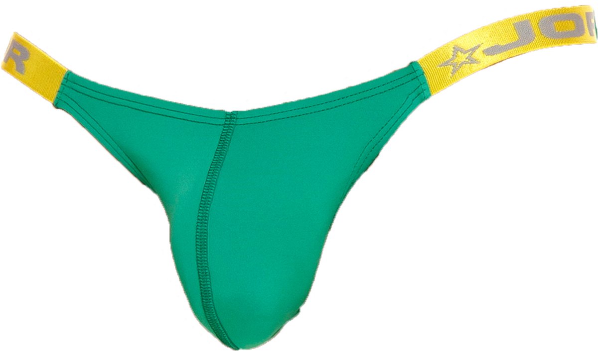 JOR Dante Bikini Green - MAAT M - Heren Ondergoed - Slip voor Man - Mannen Slip