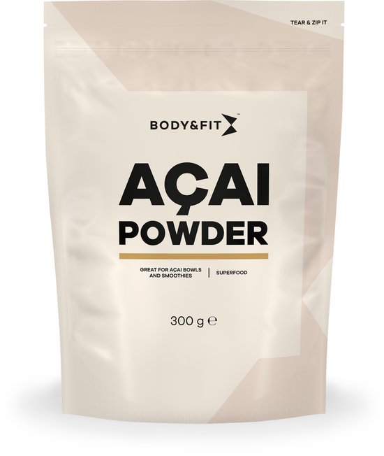 Body & Fit Superfoods Açai Powder Acai Poeder 300 gram (1 zak) bol