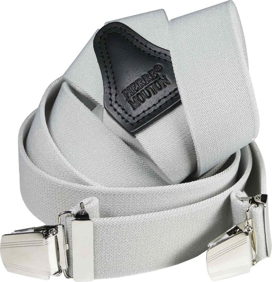 Pierre Mouton - Extra jarretelles Extra Strong - Gris Clair