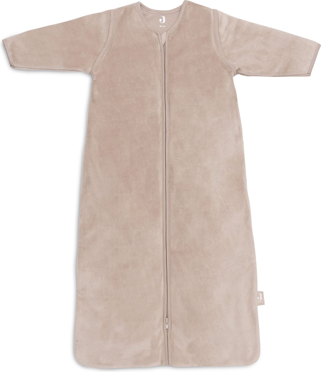Jollein Baby Slaapzak Winter Met Afritsbare Mouw 70cm Velvet - Wild Rose - Winterslaapzak op Prijzenvolger.com