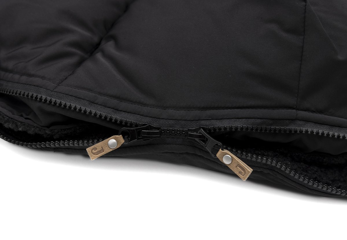 Jollein Jollein Puffed Black Voetenzak - afbeelding 2