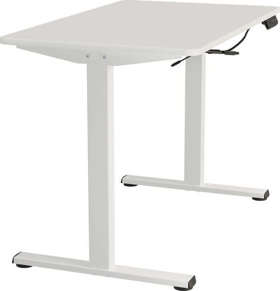 Vestland Zit-sta bureau - Elektrisch in hoogte verstelbaar - Wit