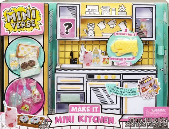 MGA's Miniverse - Make It Mini Kitchen - Knutselen – DIY – Hobbypakket – Knutselpakket
