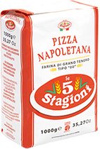 LE 5 STAGIONI | Pizzabloem Type 00 - PIZZA NAPOLETANA | 10 x 1Kg
