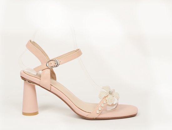 ZERBA Sandale Femme - Taille 37 - Cuir Rose - Sussia