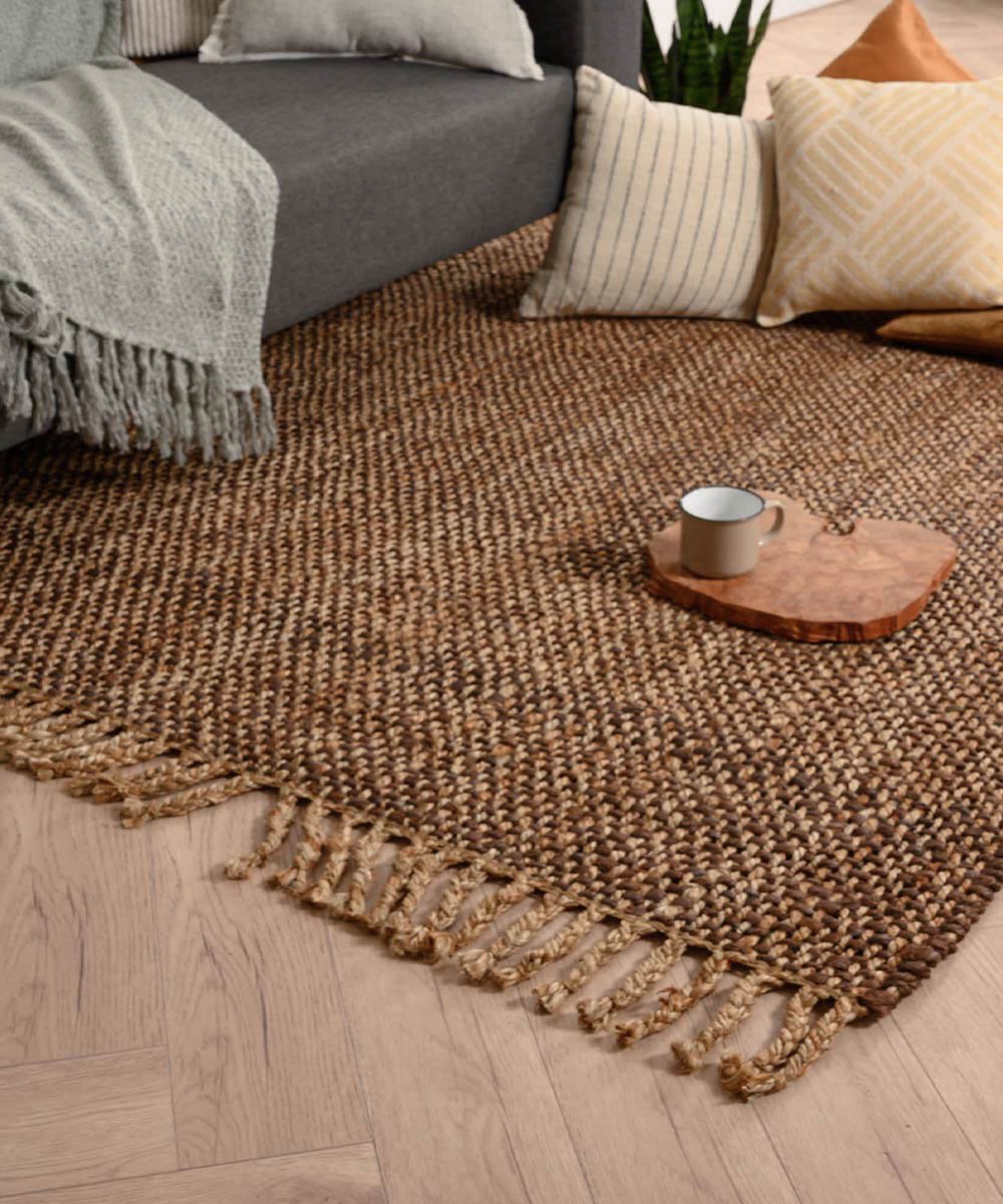 Jute vloerkleed Chunky - Boho&me - bruin/naturel 160x230 cm