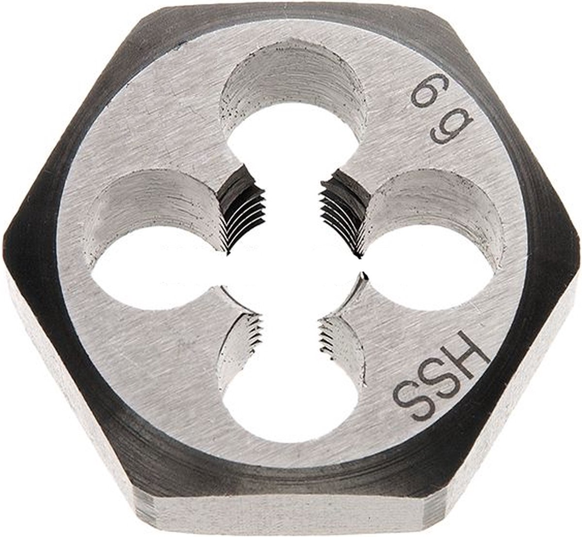 Zeskant snijmoer M10 x 1,25 | DIN 382 HSS