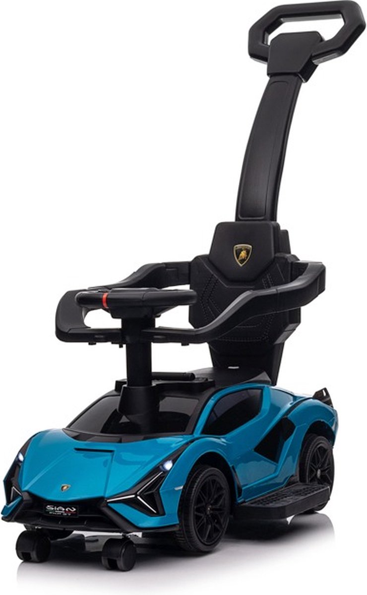 Lamborghini Sian, loopauto, duw auto, 2 in 1.