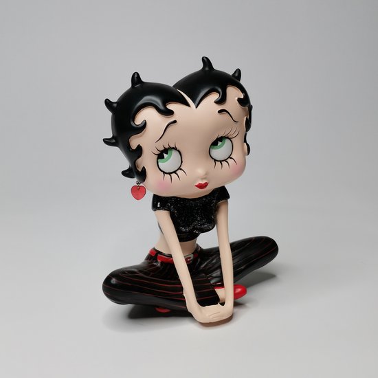 Statue Collector, Figurine, Figurine Betty Boop Jambes Cross Noir 16cm. |  bol