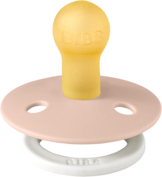 Bibs - Blush Glow - maat 1 - Glow in the Dark - Natuurrubber - Leeftijd: 0 tot 6 maanden van BIBS — afbeelding 2