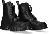 New Rock - M-WALL083CCT-S7 Enkellaars - 41 Shoes - Zwart