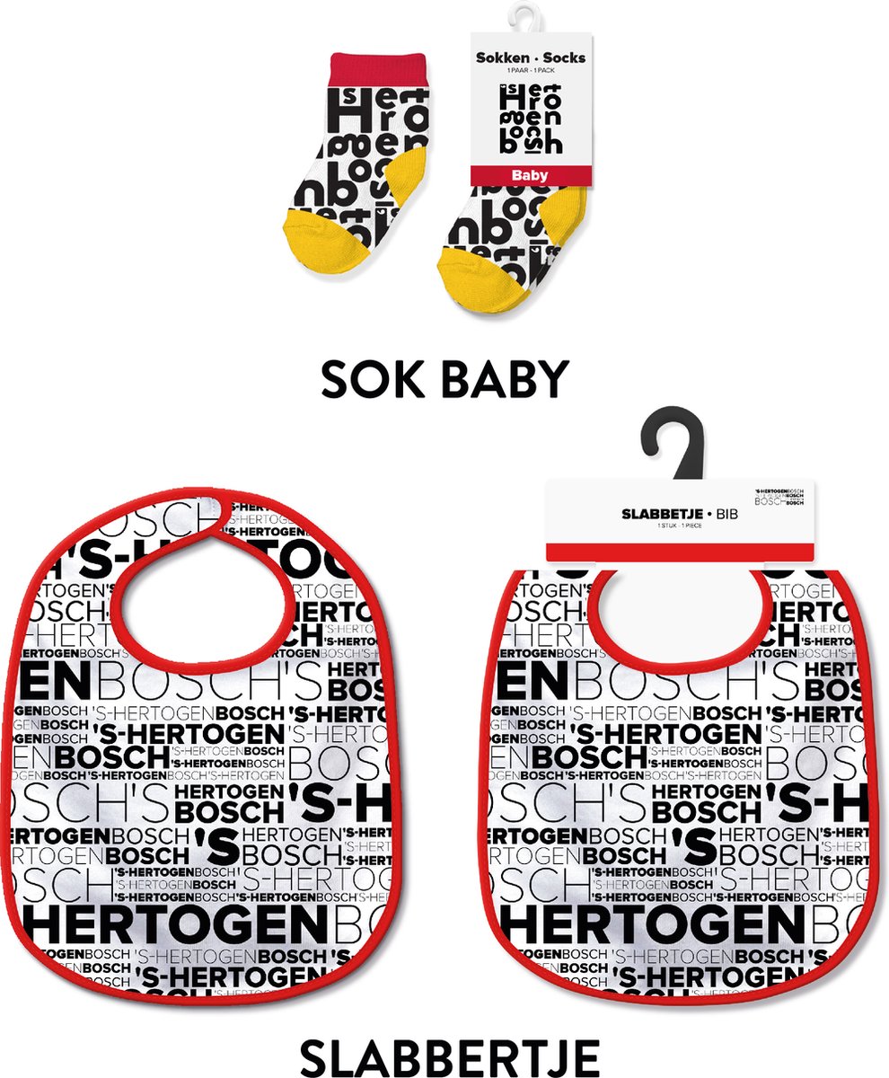Slabbetjes en sokken met tekst - Baby cadeautjes en kraamcadeautjes - 's-Hertogenbosch