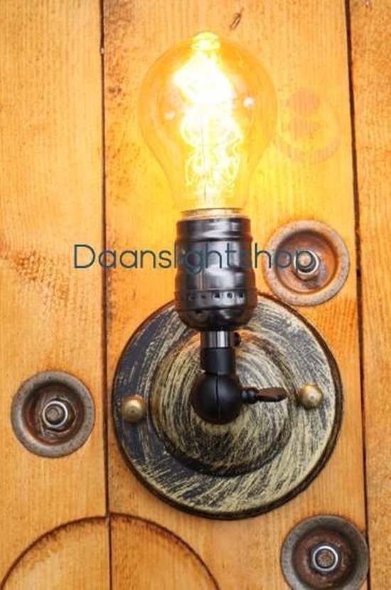 Douille vintage Edison E27 avec ampoule. Applique ou plafonnier avec culot  réglable... | bol.com