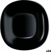 Dessertgerecht Luminarc Carine Zwart Glas (19 cm) (24 Stuks)