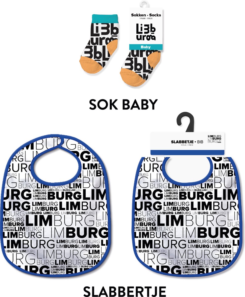 Slabbetjes en sokken met tekst - Baby cadeautjes en kraamcadeautjes - Limburg