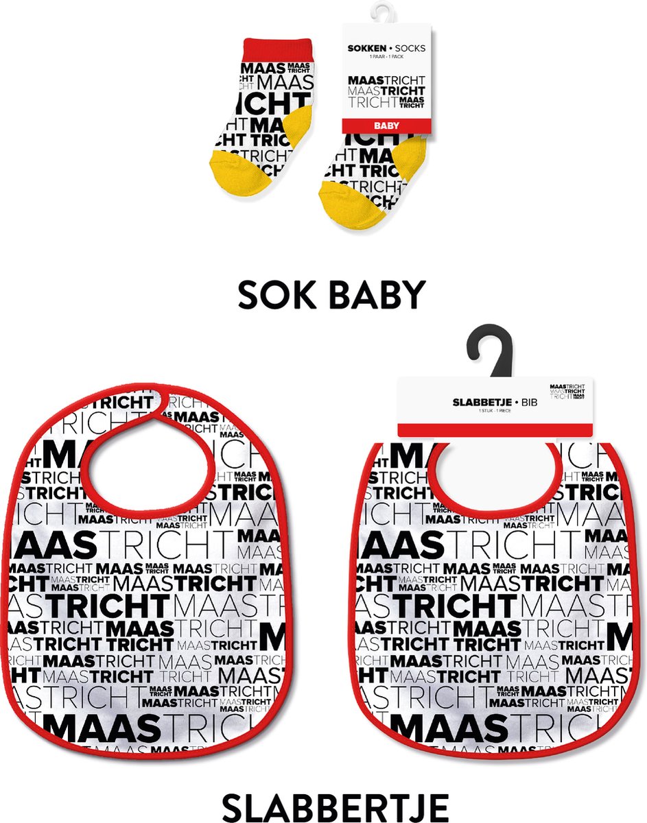 Slabbetjes en sokken met tekst - Baby cadeautjes en kraamcadeautjes - Maastricht