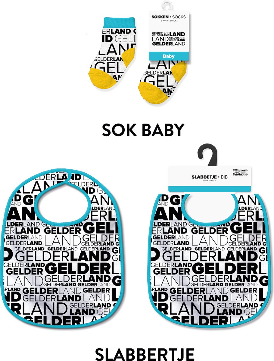 Slabbetjes en sokken met tekst - Baby cadeautjes en kraamcadeautjes - Gelderland