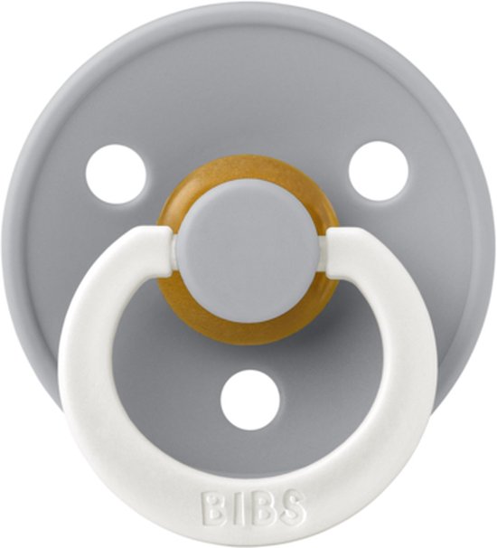 Bibs Cloud Glow maat 2 Glow in the Dark Natuurrubber Leeftijd