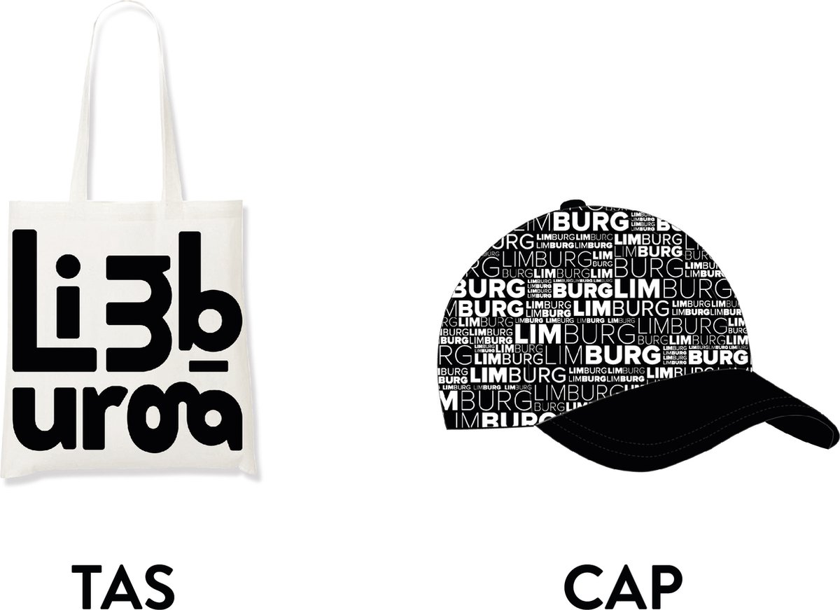 Limburg pet & tote bag - Voordeelpakket - Souvenirs Nederland