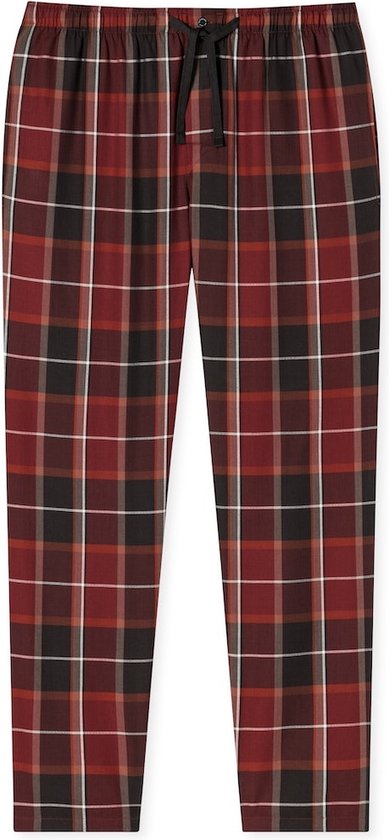 Pantalon de détente Schiesser à carreaux écossais