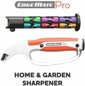 Edgemate PRO : Aiguiseur/affûteur révolutionnaire 7 en 1 pour tous vos couteaux, haches, sécateurs, taille-haies, chaînes de scies....