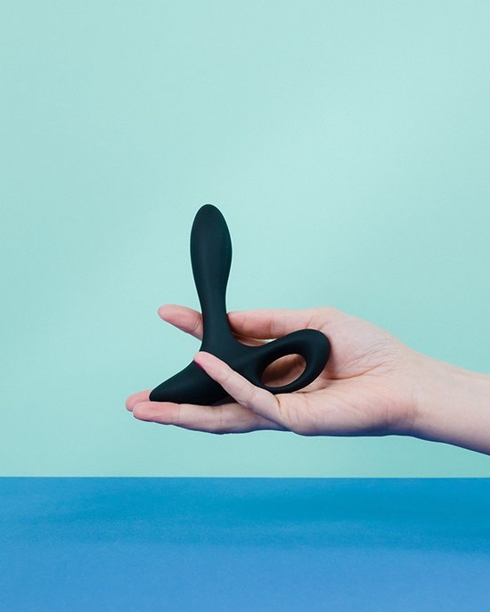 Stimulateur de prostate - Point P - débutants - télécommande - noir