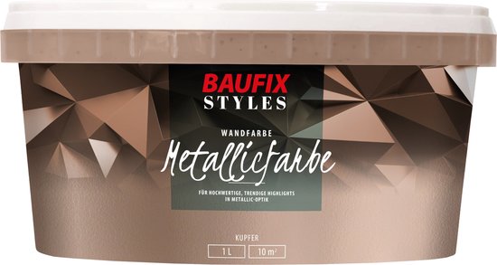 BAUFIX Metallic Verf koper 1 Liter