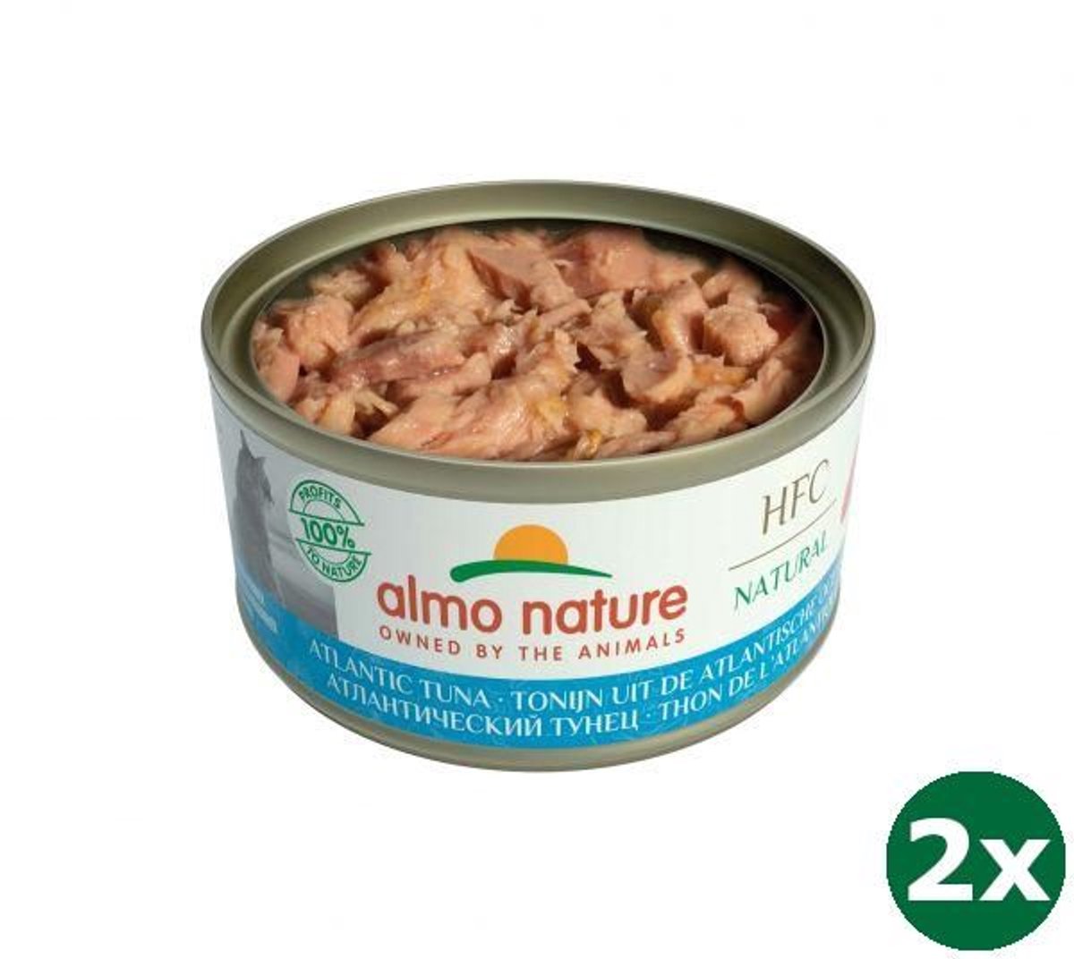 Almo Nature Almo nature cat atlantic tonijn kattenvoer 48x 24x70 gr